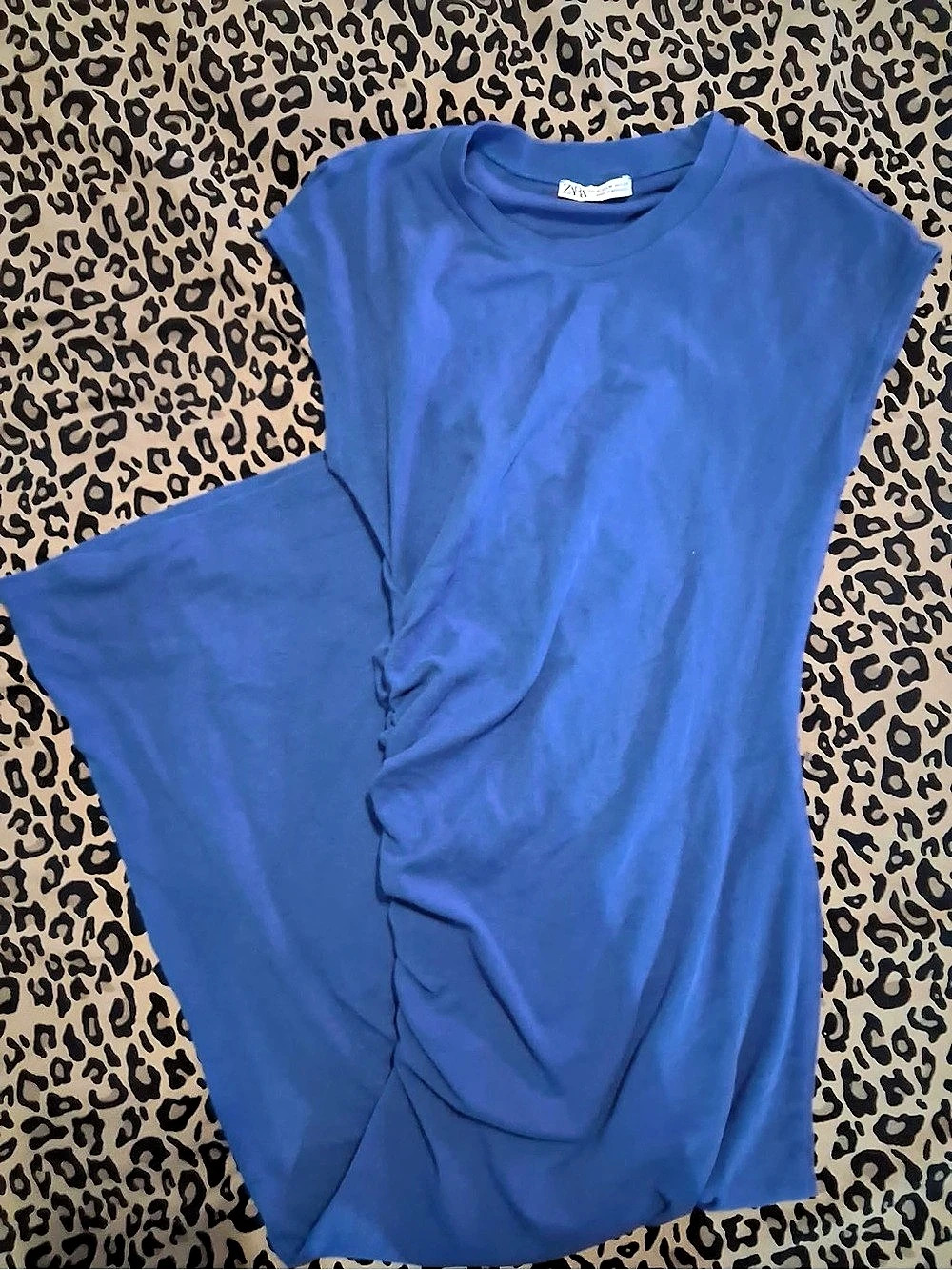 Zara Blue Midi Dress